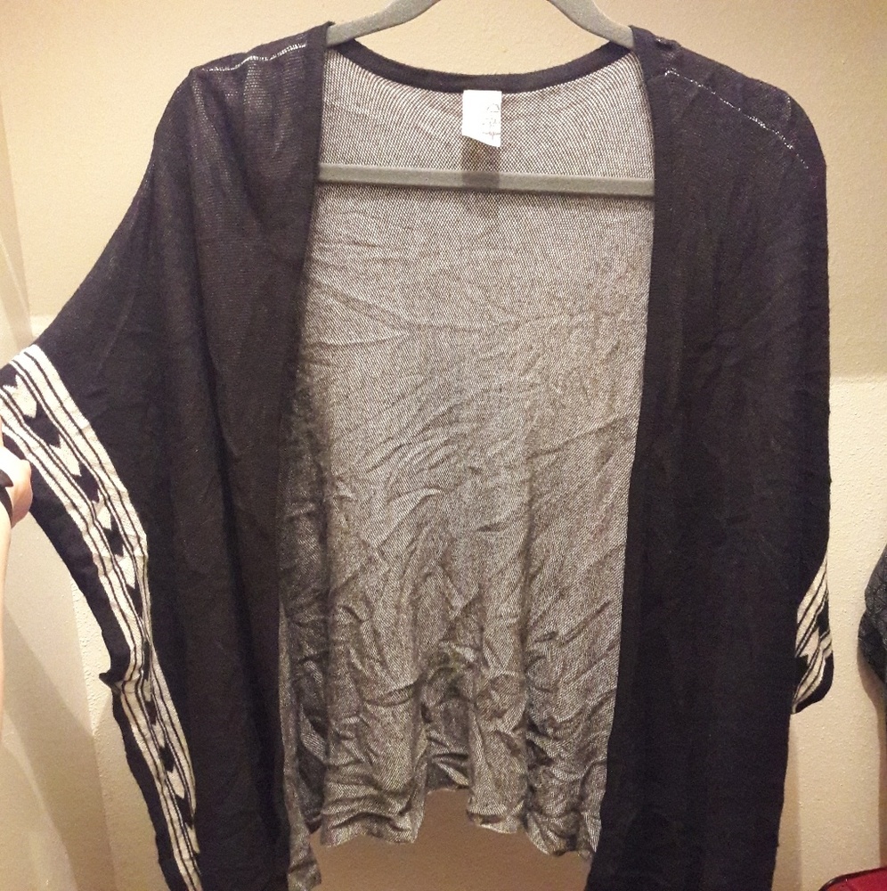 Francesca's cape style cardigan